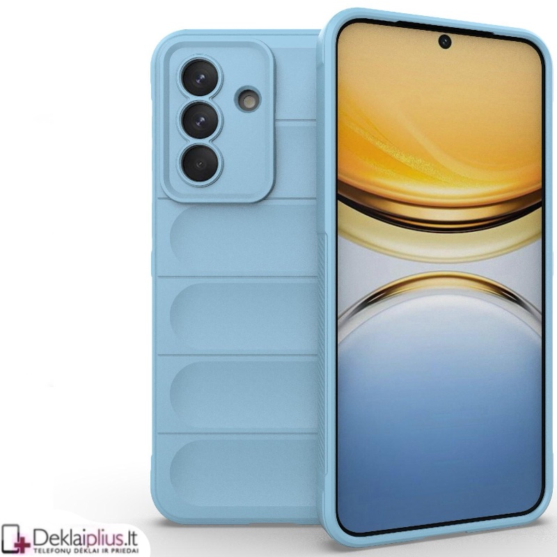 Magic Shield guminis dėklas - šviesiai mėlynas (Samsung Galaxy A57 5G) Magic Shield guminis dėklas - šviesiai mėlynas (Samsung Galaxy A57 5G)